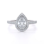 Whisper Pearshape Halo