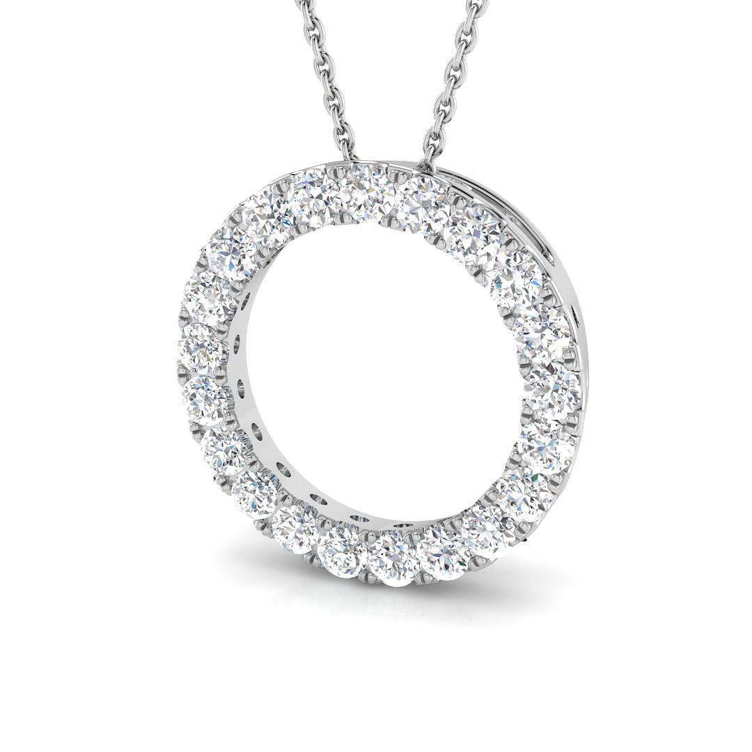 Diamond Circle of Life Pendant