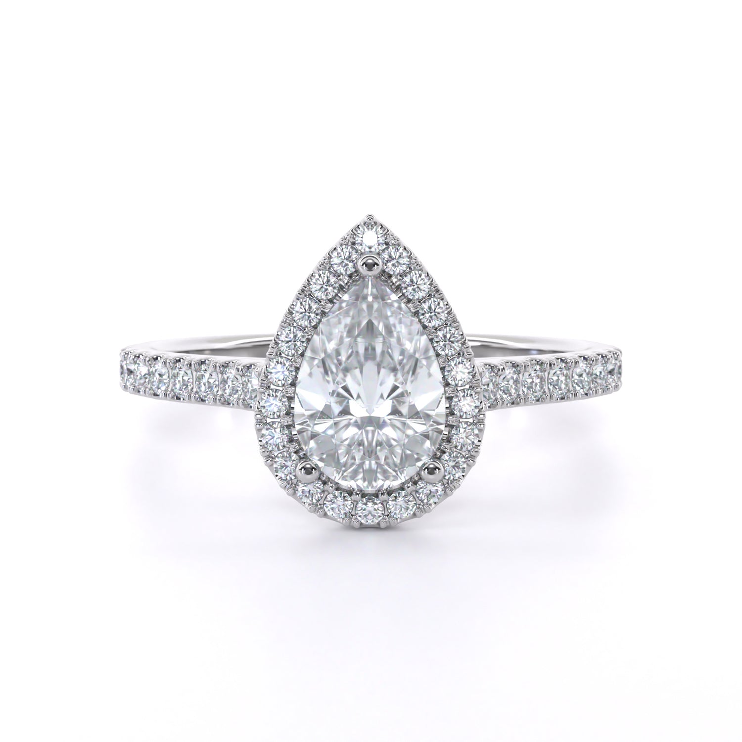 Whisper Pearshape Halo