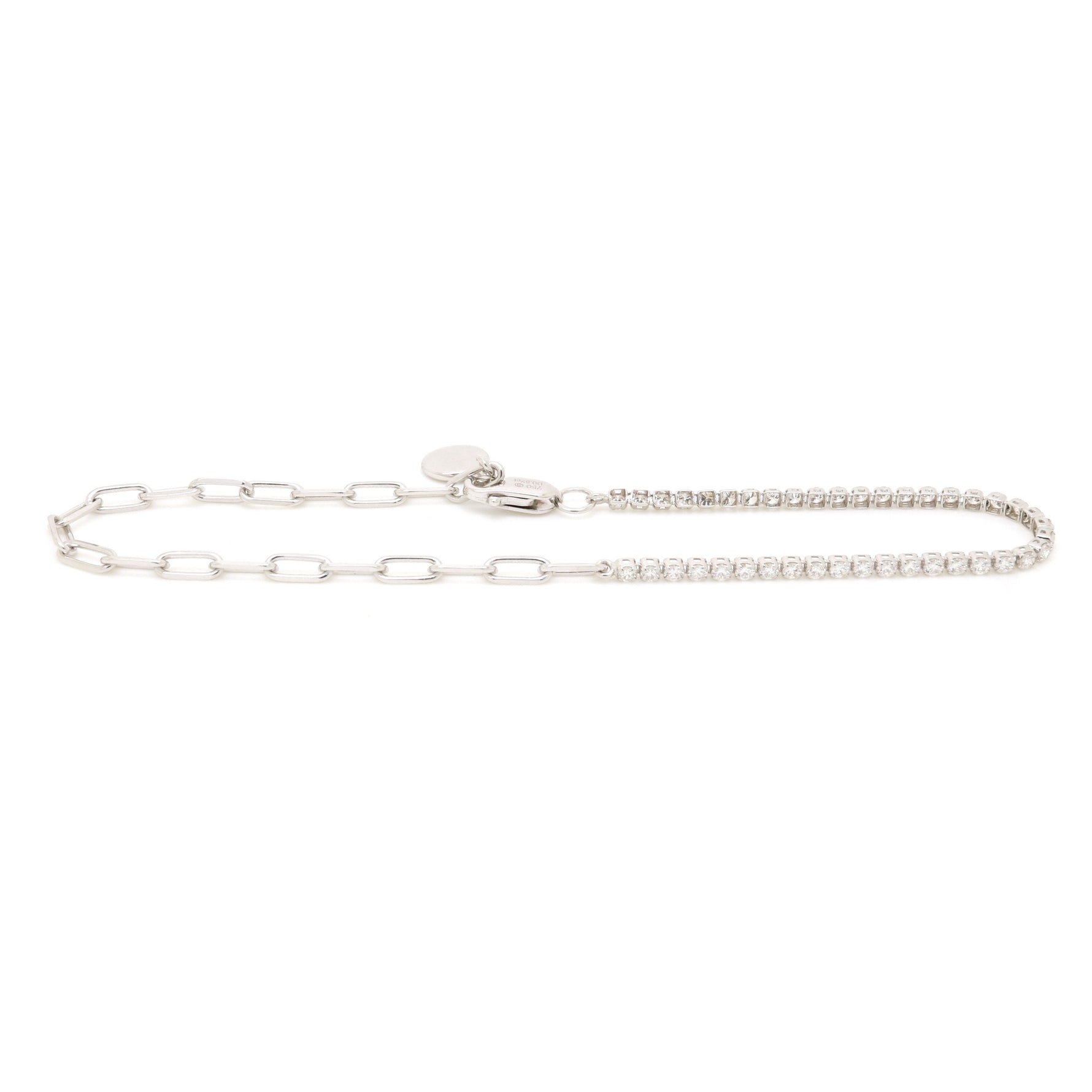  Round diamond tennis bracelet