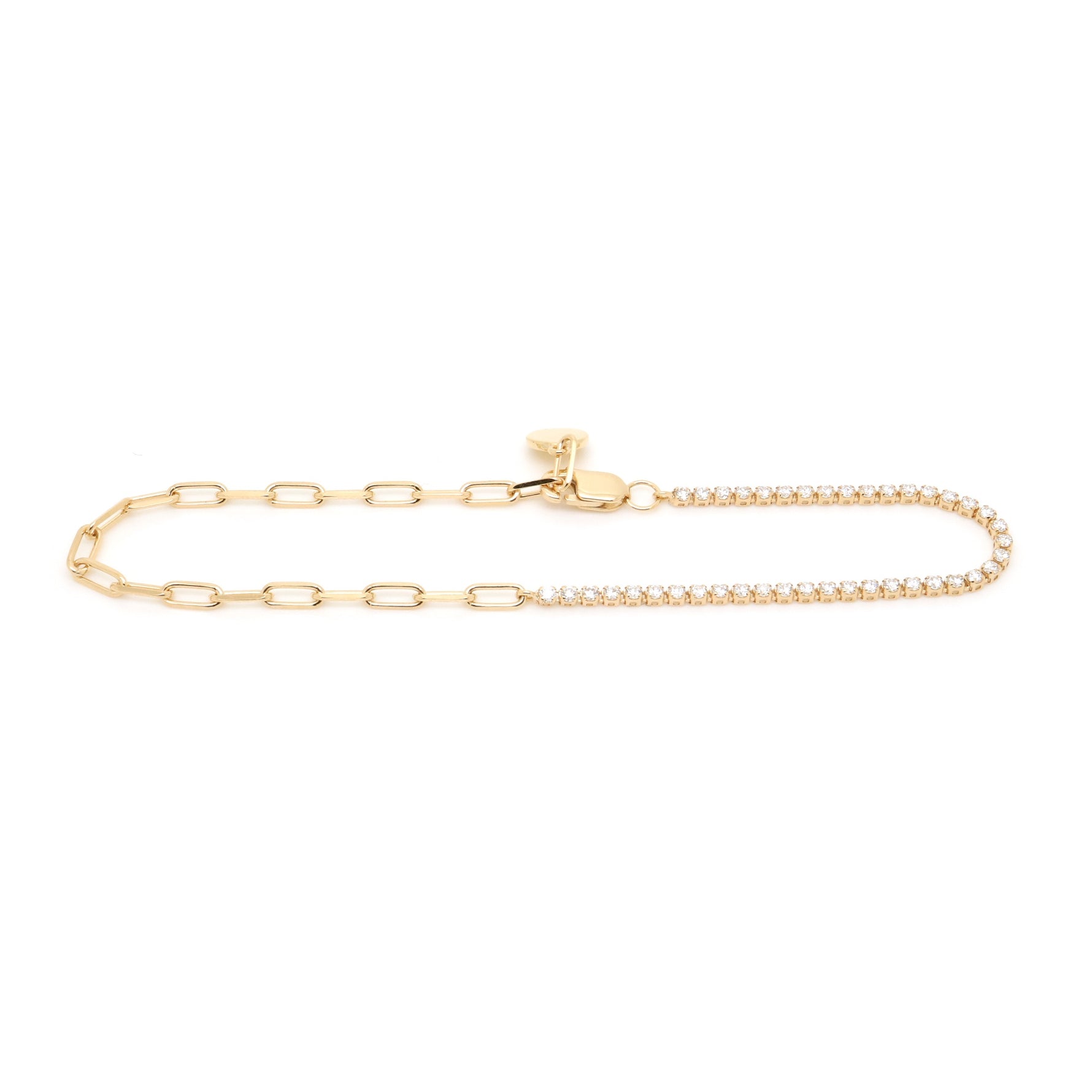  Round diamond tennis bracelet