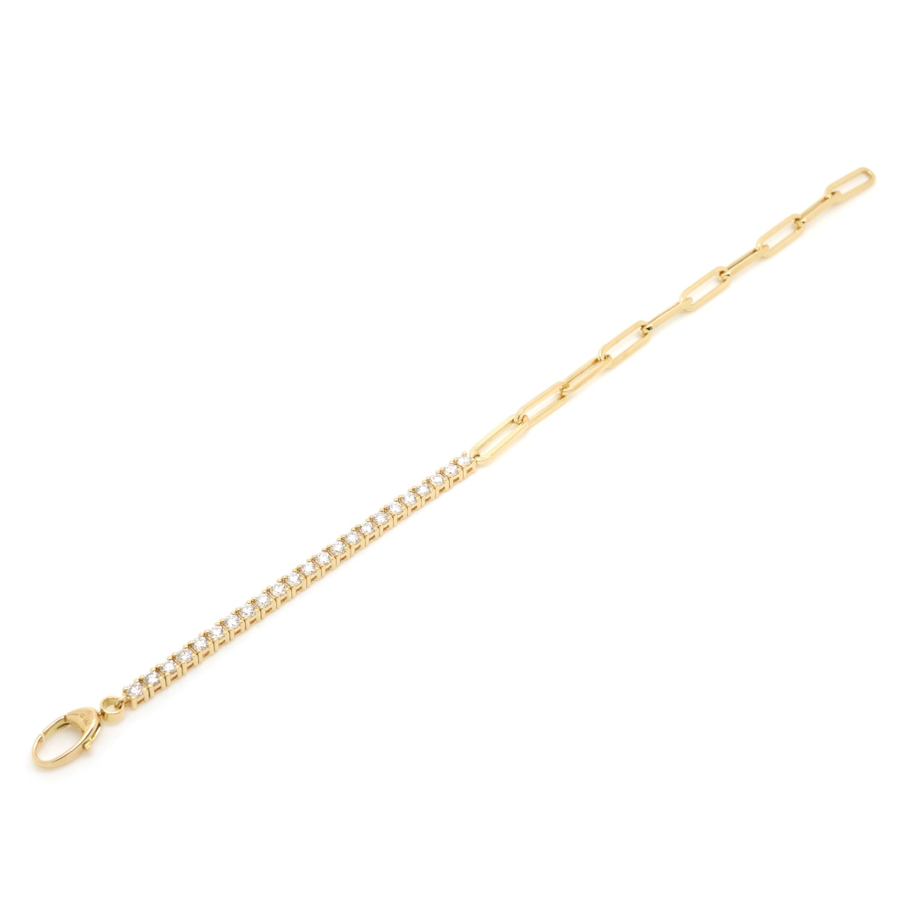  Round diamond tennis bracelet