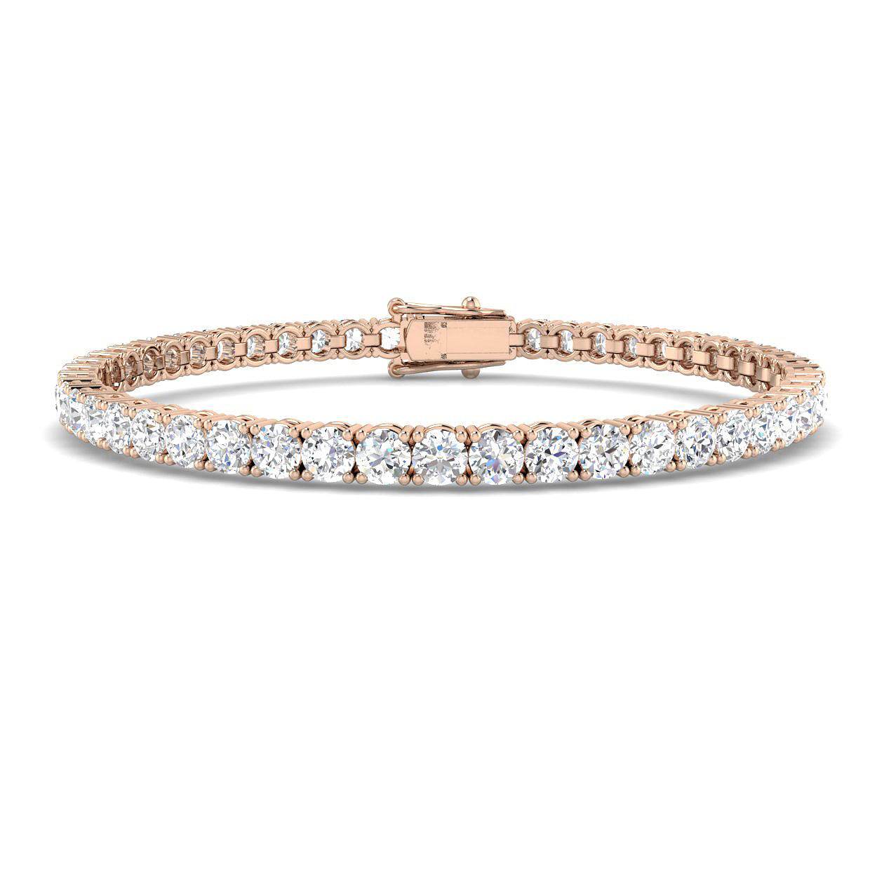 Classic diamond tennis bracelet