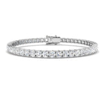 Classic diamond tennis bracelet