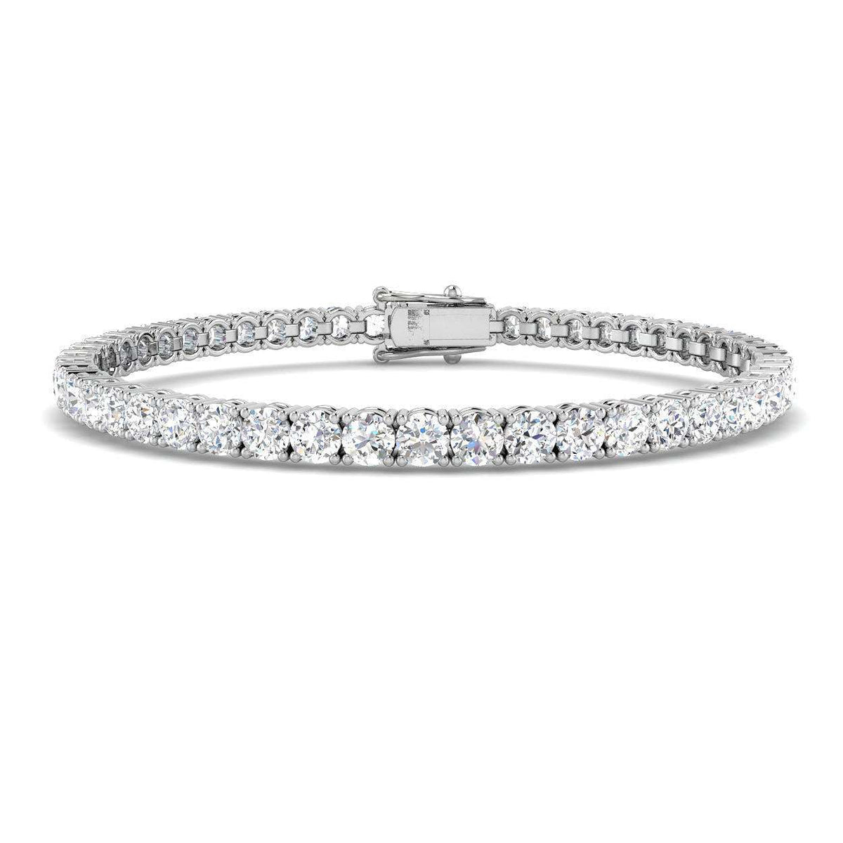 Classic diamond tennis bracelet