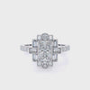 Clarity Diamonds by Aimee custom diamond engagement ring rotating