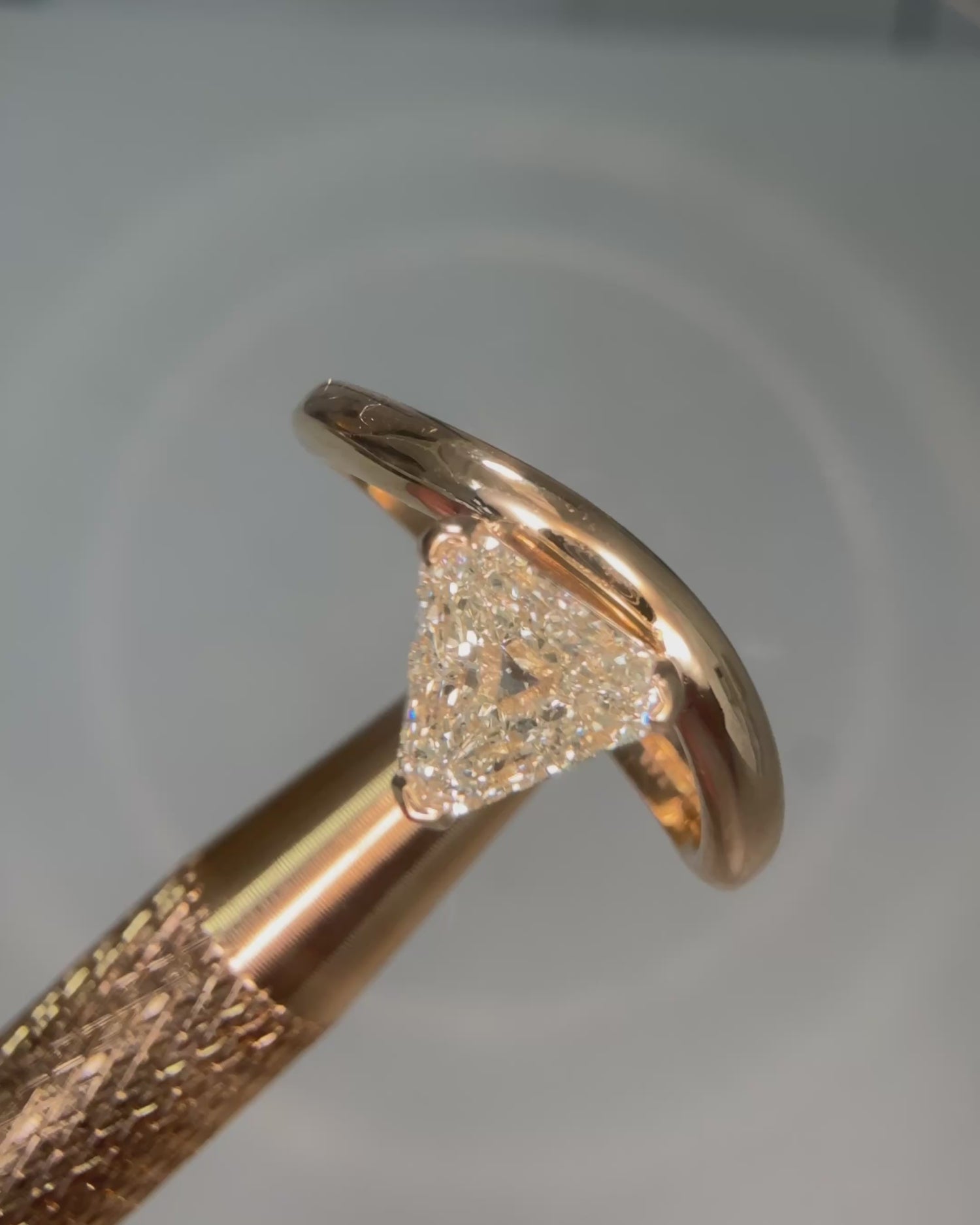 Wilma Trillion Cut Ring