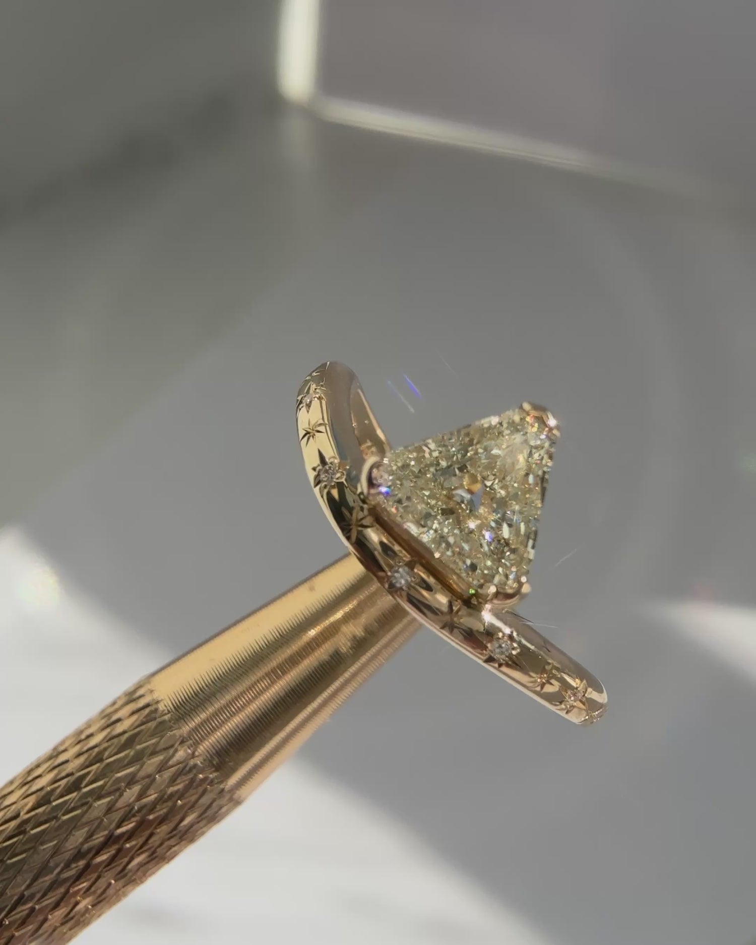 Wilma Trillion Cut Ring