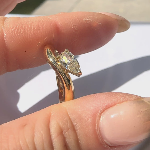 Wilma Pearshape Ring